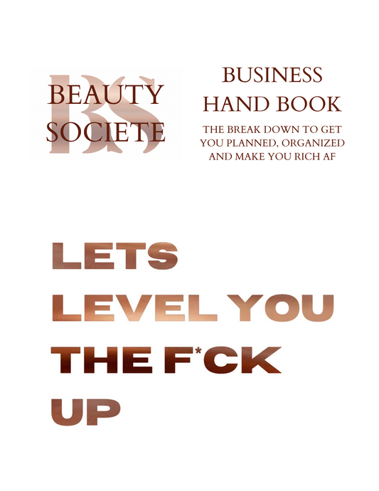 Beauty Societe Business HandBook/E-Book